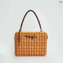 小さめ 枕 綿 刺繍 落下 防止 耐衝撃 コンピューター バッグ 14 / 16インチ ノート ブック チェック 柄 ハンドバッグ(4)