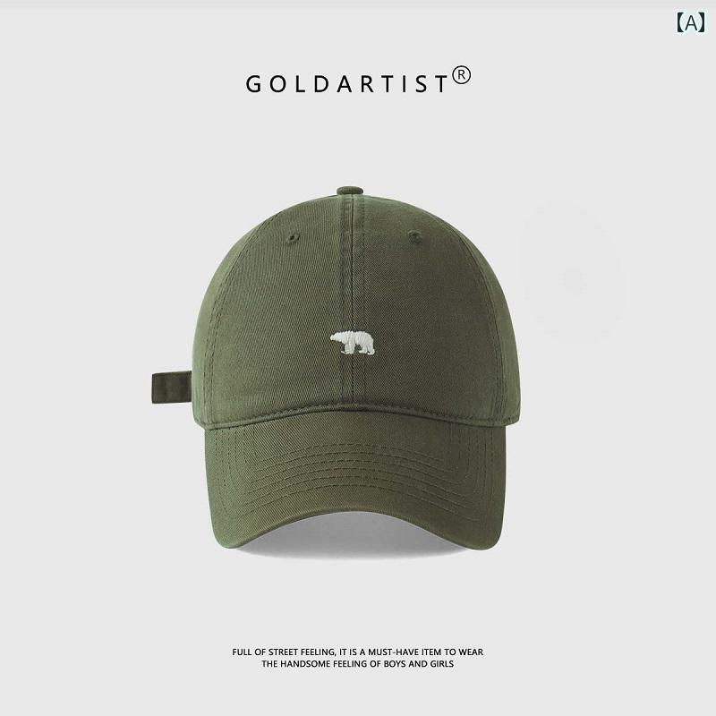 ダックビル キャップ つば広 帽子 レディース 2025 秋冬 メンズ 大きいサイズ 野球帽 ロゴ かわいい カジュアル