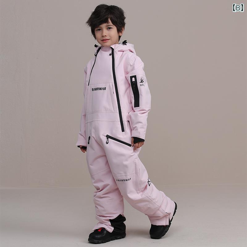 女の子 男の子 子供用 ワンピース キー スーツ プロ 屋外用 ダブル ベニヤ 防水 暖かい 大小 スキー キッズ カジュアル おしゃれ アウトドア 外出用 かわいい 2