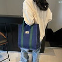 通学用 ハンドバッグ お出かけ用 塾用 バッグ A4 書類 キャンバス ブック ランチ ボックス 弁当 シンプル カジュアル(4)