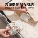 子供用 折りたたみ スリッパ ポータブル バス 旅行 女の子 滑り止め 家庭用 使い捨て 男の子 ルームシューズ インテリア リビング(4)