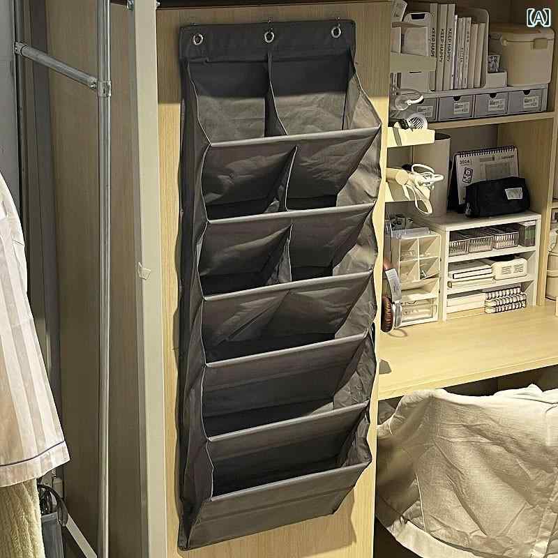 布製 ドア 掛け バッグ 靴 収納 おもちゃ 雑貨 多層 分類 壁掛け 整理 工芸品 シンプル インテリア リビング 小物入れ