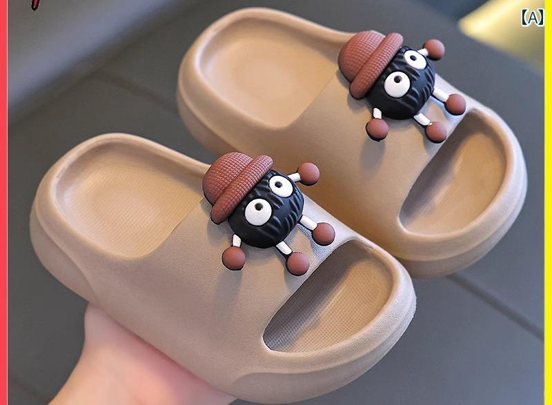 男の子 女の子 子供用 EVA スリッパ 夏 かわいい 滑り止め 室内 入浴 ベビー キャラクター サンダル ビーチ おしゃれ