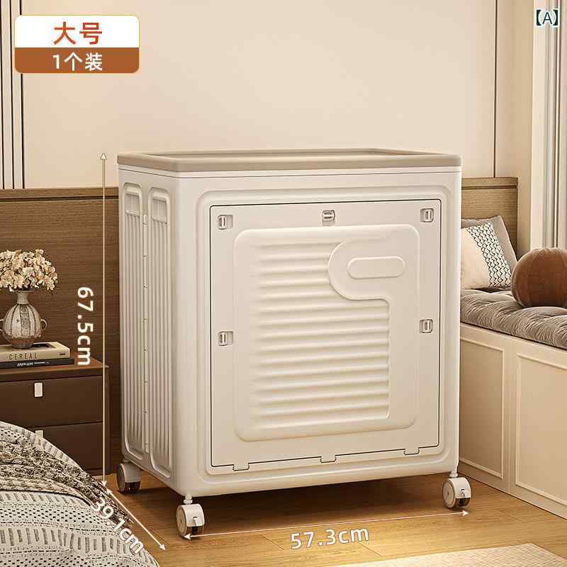 汚れた 衣類 バスケット 収納 ボックス 大型 家庭用 滑車 付き 折りたたみ 式 浴室 ランドリー 脱衣所 ..