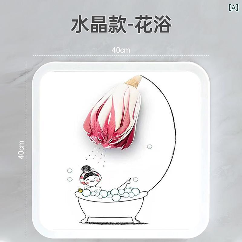 浴室 服 壁画 汚れた バスケット 折りたたみ 家庭用 収納 フレーム 壁掛け 防水大容量 ラック 脱衣所 ホームインテリア かわいい