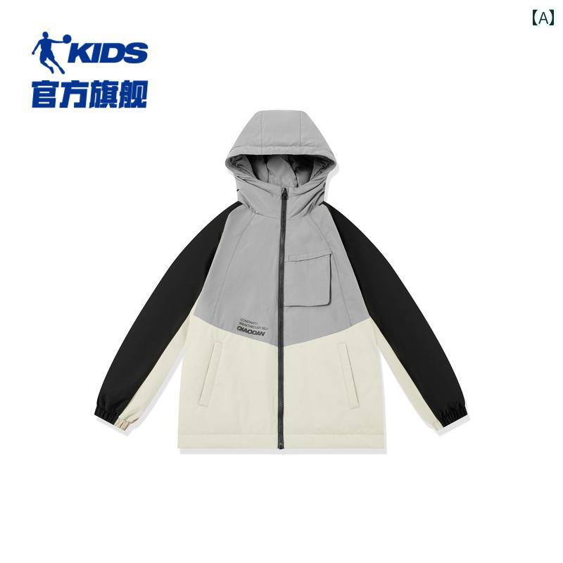 子供 服 ボーイズ ダウン ジャケット 秋冬 エネ エネルギー 撥水 ビッグ キッズ フード 付き スキー ス..