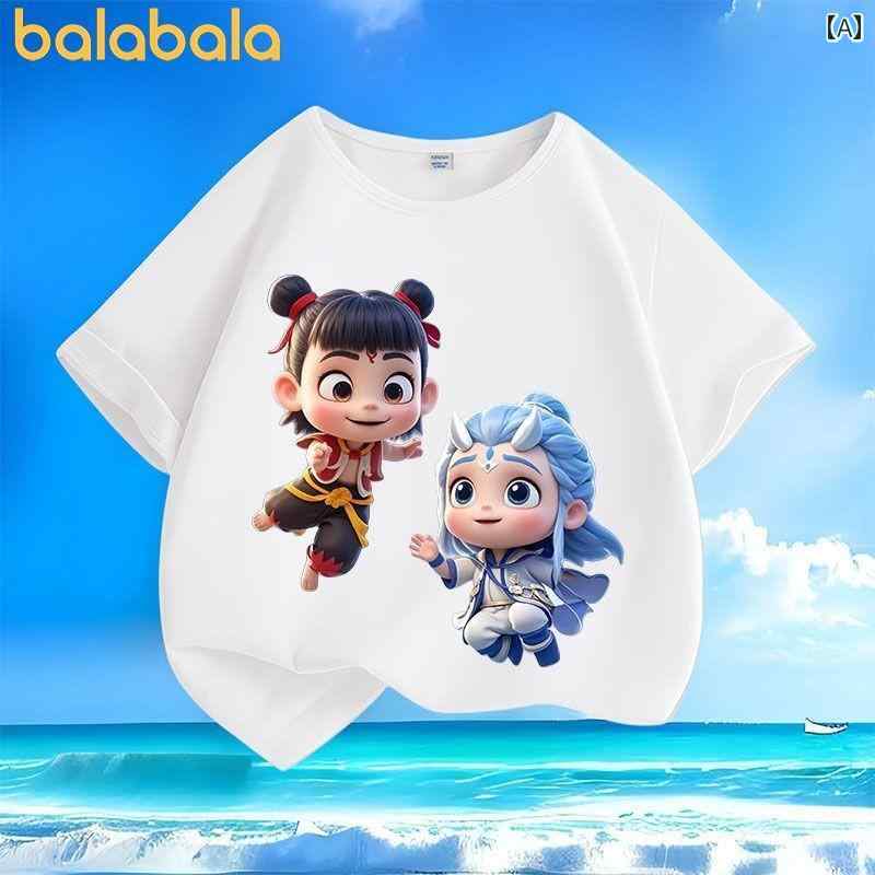 親子 子供 半袖 夏 綿 男女 新型 丸首 ゆったり カジュアル コットン ラウンドネック カットソー プリント素材: コットンポリエステル袖丈：9/10袖参考身長：140cm.130cm.150cm.160cm.100cm.110cm.1...