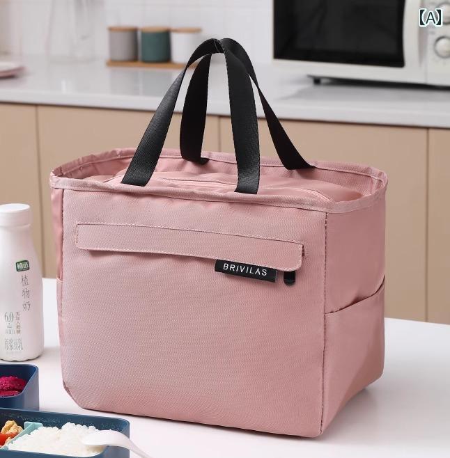 断熱 ランチ バッグ 2025 マルチ コンパートメント 学生 ハンドバッグ 保温 お弁当 無地 ロゴ おしゃれ..