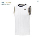 アメリカ PGA ゴルフ ベスト メンズ 春 暖かい セーター ウール 衣類 紳士 服 ホワイト ブラック ネイビーブルー M~XXL