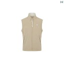 G / FORE 公式メンズ ゴルフ アパレル リバーシブル VEST ベスト オフライン スタイル ベージュ サイズ L XL