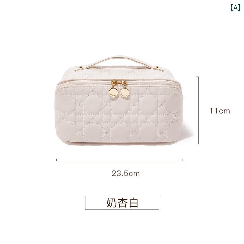 Vanity Bags - 化粧品 バッグ 女性 ポータブル大容量 機内 持ち込み 透明 袋 旅行 収納 メイクポーチ トラベル用品 インテリア おしゃれ