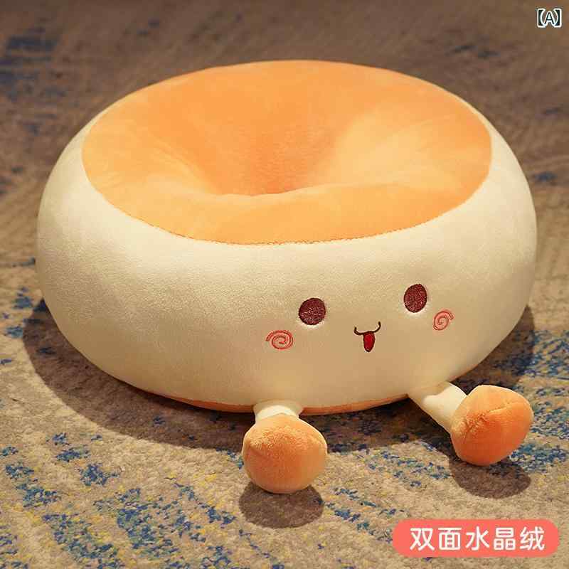 夏用 布団 クッション 和風 畳 ゆったり リビング ルーム 寝室 家庭用 床 出窓用 丸型 かわいい インテリア カジュアル ぬいぐるみ