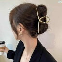 豪華 大型 サメ クリップ 金属 特大 グラブ 2025 ヘア ボリューム ピン 女性 後頭部 アップスタイル おしゃれ エレガント アレンジ