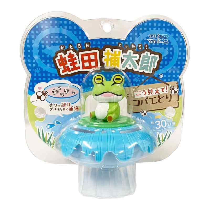 ウエ・ルコ 蛙田捕太郎III 1個 置くだけ コバエ取り キノコバエ 観葉植物 防虫剤