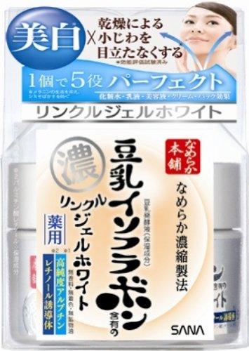 【医薬部外品】 なめらか本舗 薬用リンクルジェル ホワイト 100g オールインワンジェル
