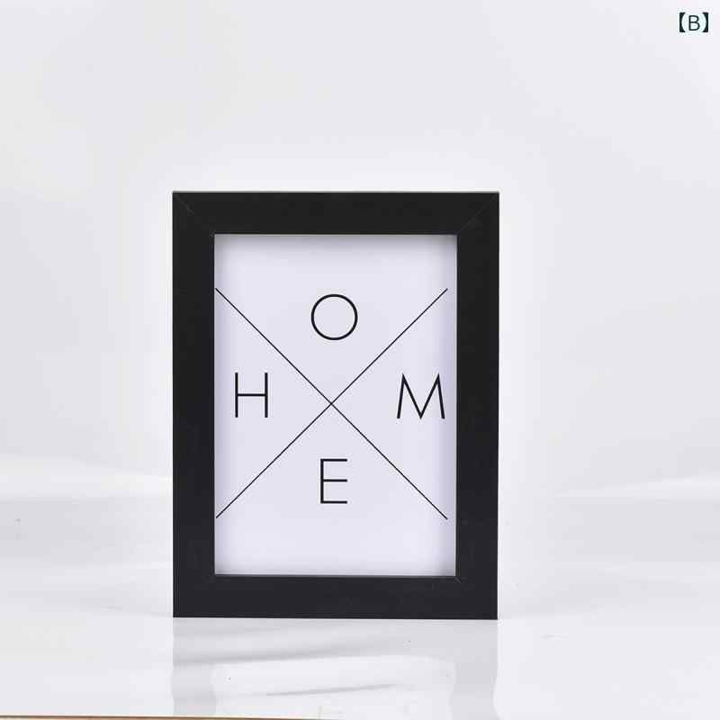 無垢材 フォトフレーム テーブル フォトアルバム フレーム 7インチ おしゃれ シンプル 子供用 壁掛け 写真 インテリア リビング ダイニング