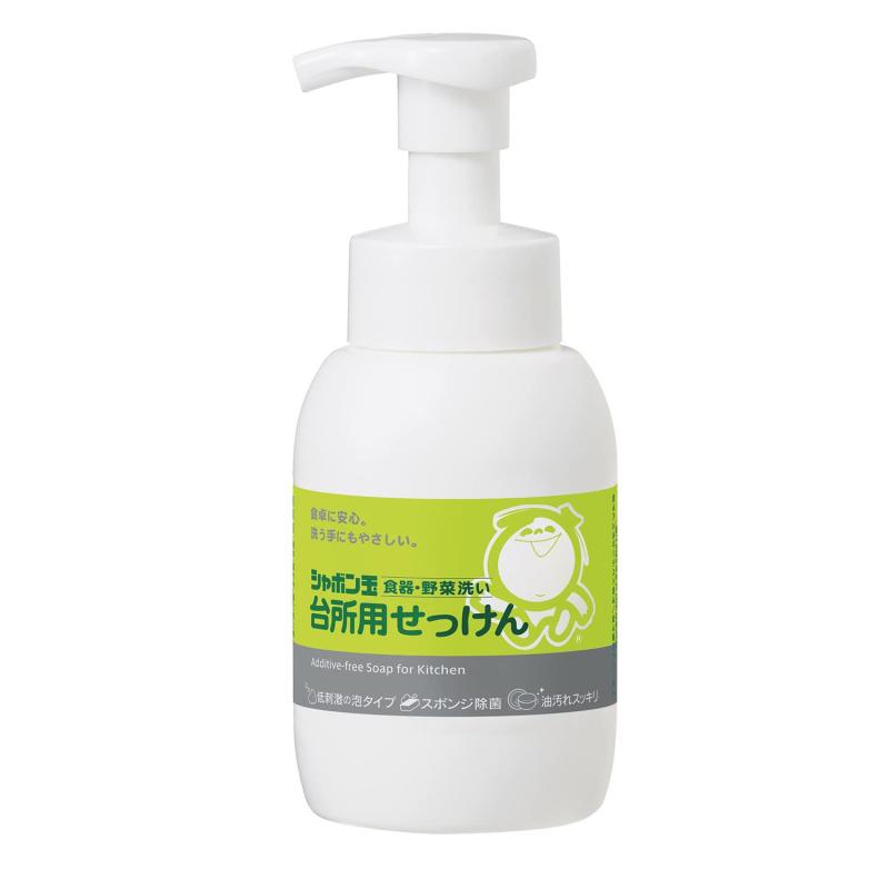 シャボン玉石けん 台所用せっけん泡タイプ 本体 300mL