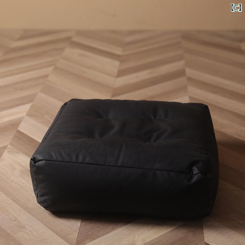 畳 布団 クッション 床用 ソファ ホーム 出窓用 リビング ルーム用 厚め おしゃれ シンプル インテリア 北欧風 レザー カジュアル