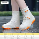 レインブーツ 2025 レディース シューズ カバー シリコン レインプルーフ 雨の日 防水 滑り止め 厚手 耐摩耗性 子供用 カジュアル