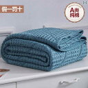 綿 夏用 薄手 タオルケット エアコン用 ブランケット 冬用 ショール 昼寝用 ソファ用 カジュアル インテリア おしゃれ 寝室(3)