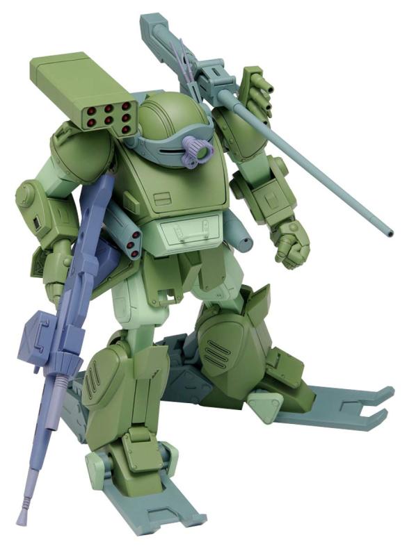 【中古】ウェーブ 装甲騎兵ボトムズ バーグラリードッグ PS版 1/35スケール 全高約12cm 色分け済みプラモデル BK-230