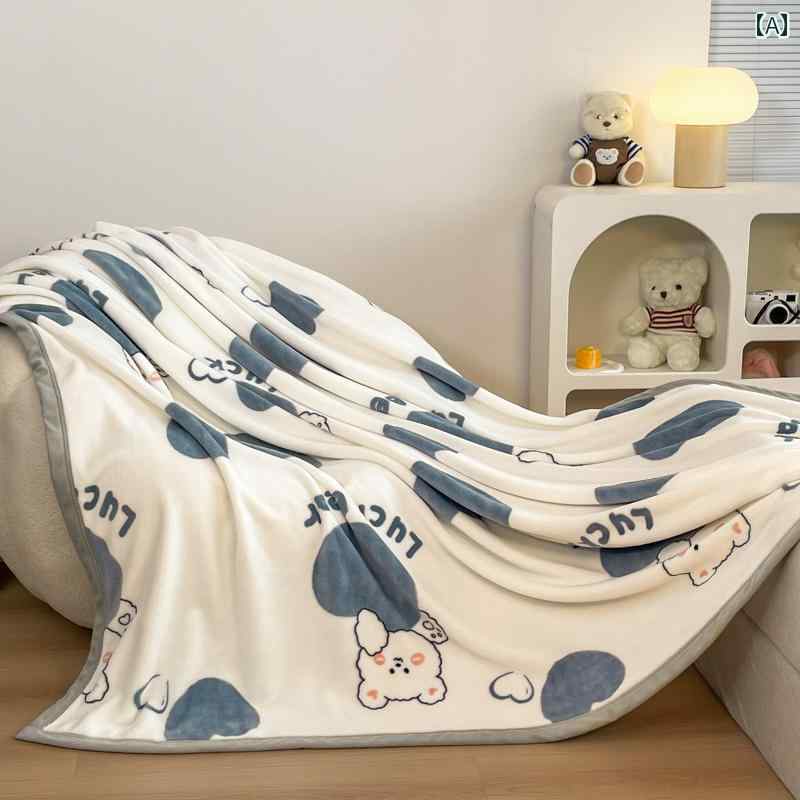 夏用 薄手 A型 コーラル フリースブランケット オフィス 昼寝 ミルク 子供用 ヘア カバー ブランケット カジュアル インテリア おしゃれ 寝室