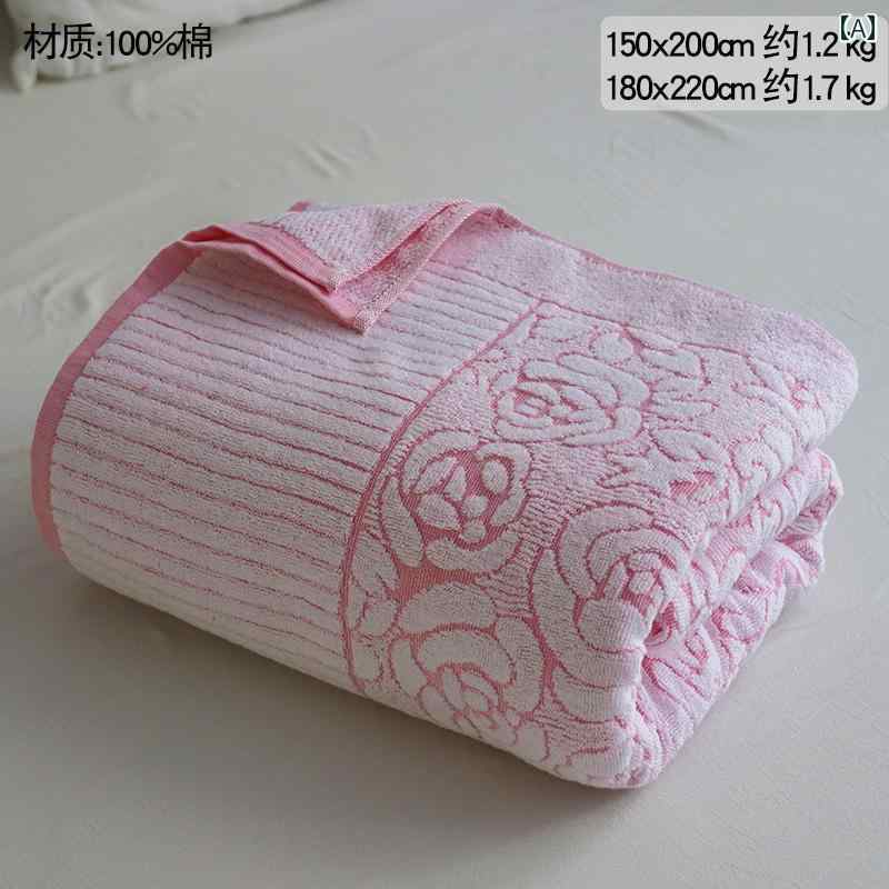 綿 タオルケット 上海 風 夏用 薄手 ブランケット エアコン用 カバー カジュアル インテリア おしゃれ 寝室 シンプル ホーム