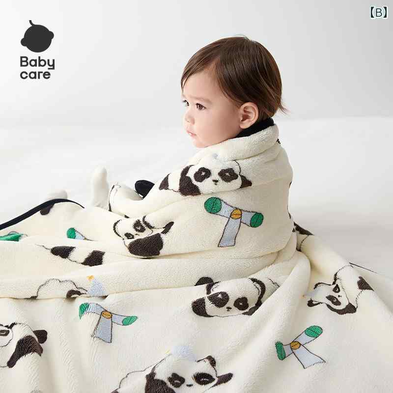 ベビー ケア 新生児用 ブランケット カバー 幼稚園 昼寝用 秋冬用 厚手 エアコン キルト カジュアル インテリア おしゃれ 寝室