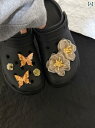 靴 アクセサリー 豪華 花 DIY 取り外し可能 バックル クロックス カジュアル かわいい フラワー おしゃれ