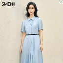 【 ショッピング モールと】 2025 夏 ウエスト スリム シャツ ドレス 女性用.シンプルスタイル.オシャレ