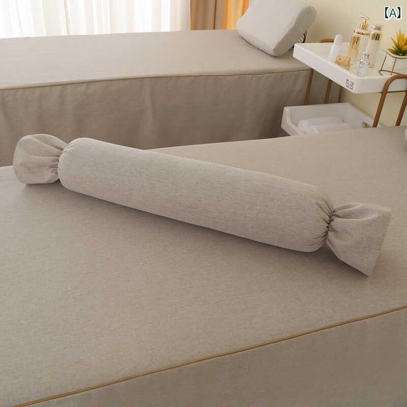 キャンディ ロング フットピロー 美容 サロンフット パッド ピロー コア フットバス 円筒 脚 マッサー..