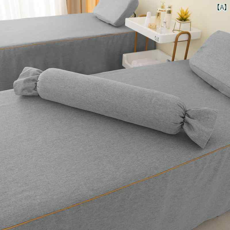 美容院 キャンディ ロング フットピロー コア 綿麻 フット パッド 脚 マッサージセラピー フットバス ..