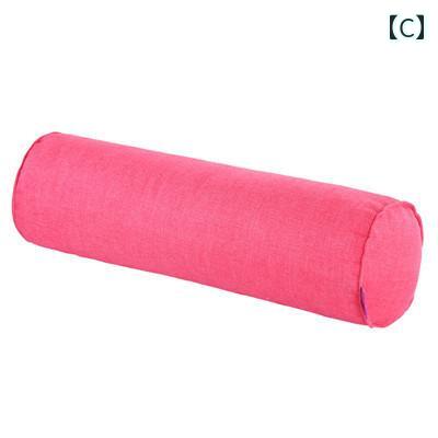 睡眠用 円筒形 丸 枕 キャンディ ロング クッション 脚 美容院 フット サポート 健康 ベッドルーム 寝室 インテリア リビング [3]