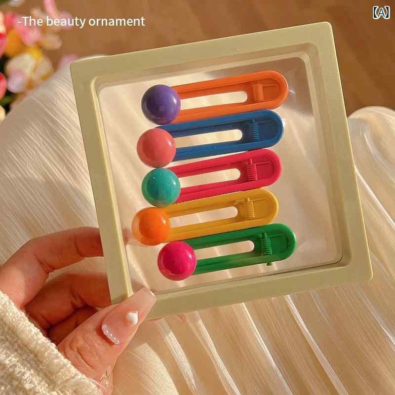 ハート フラワー ヘアピン 女性 額 サイド 壊れ 髪 前髪 一言 クリップ 新スタイル アレンジ かわいい ..