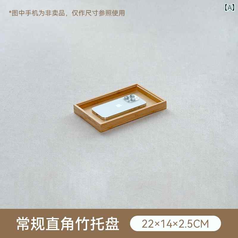 竹製 木製 トレイ 長方形 ウォーターカップ ティートレイ ホーム ホテル 日本 バーベキュー プレート 商業 インテリア キッチン