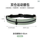 スポーツ ウエスト バッグ 男女兼用 ランニング用 携帯電話用 多機能 薄型 透明 ベルト 朝の フィットネス 機器. 動きやすい服装