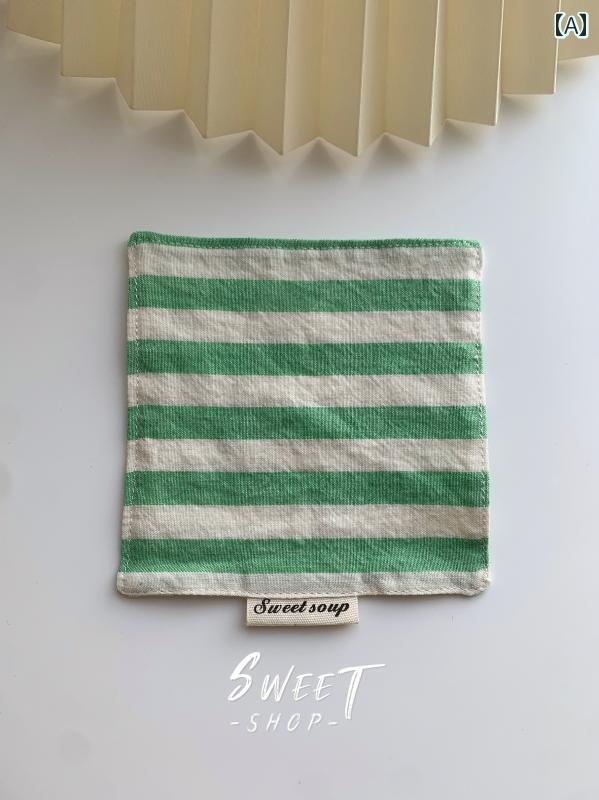 コースターコレクション 韓国 スクエア プレースマット キッチン マット 撮影 背景 小道具 断熱 パッド 新品 インテリア カジュアル