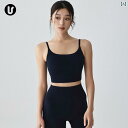 女性用 スポーツブラ ヨガ スーツ ピラティス トレーニング ブラ フィットネス ブラトップ キャミソール セットアップ おしゃれ