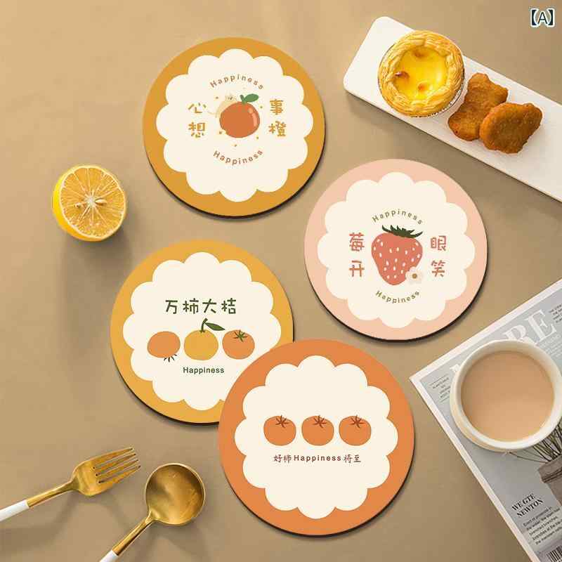 断熱 マット コースター やけど 防止 高温 耐性 ボウル ポット イン スタイル テーブル ティーマット 吸水性 速乾性 珪藻土 プレースマット