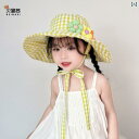 子供用 帽子 春秋用 薄型 女の子用 サンハット 中型・ 大型 ビーチ 夏用 つばの大きい フィッシャーマンハット キッズ カジュアル