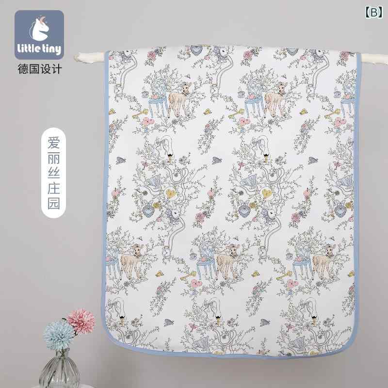 ベビー チェンジング パッド 洗える 春夏用 新生児用 防水 マットレス 子供用 コットン おむつ 替え シート カジュアル かわいい 日用品 2