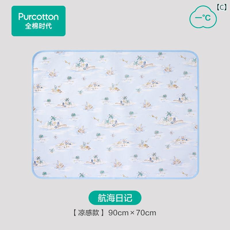 コットン タイムズ ベビー おむつ パッド 防水 綿 子供用 洗える 通気性 春夏 大き...