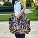ポータブル 折りたたみ ショッピングバッグ大容量 防水 布 大型 ナイロン 花柄 アニマル柄 ペンギン かわいい ポップ プリント
