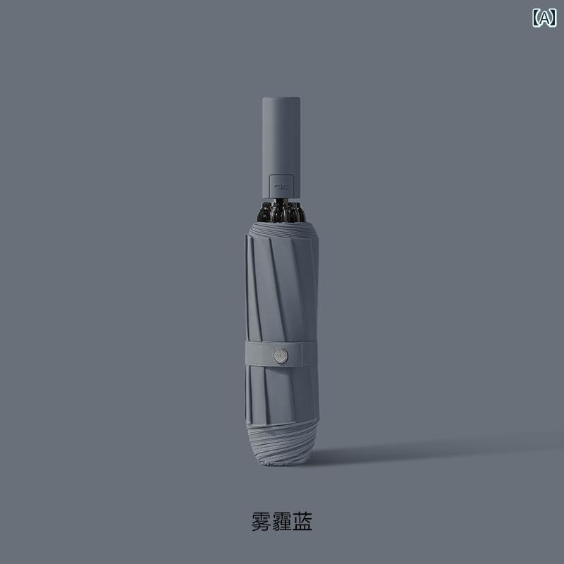 アルミ合金 傘 骨 晴雨兼用 全自動 逆 折り 車用 メンズ 大型 サイズ 耐風性 紫外線対策 おしゃれ シンプル 日用品 持ち運び コンパクト