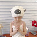 ドライ ヘア キャップ 吸収性 速乾性 ヘッド スカーフ 子供用 大人用 頭拭き タオル かわいい ラップ バスルーム ホームインテリア
