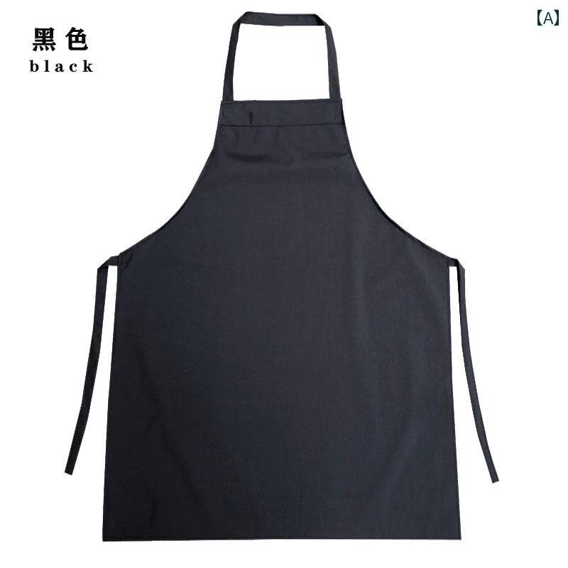 夏 防水 薄型 通気性 エプロン キッチン ワーク ケータリング 工場 作業服 メンズ レディース ホームインテリア シンプル カジュアル