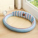 小屋 夏用 クールマット オール シーズン テディ 小型 犬用 寝床 マット ペット 猫 用品 カジュアル インテリア かわいい
