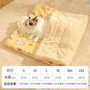 ペット ブランケット 猫用 オール シーズン パッド 綿 睡眠用 ベッド マット 犬用 冬用 暖かい インテリア コットン カジュアル