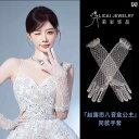 オルゴール レース 手袋 メッシュ 誕生日 プリンセス セレブ パーティー 花嫁 ウェディングドレス アクセサリー可愛いシンプルオシャレ