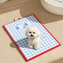 ペット用 アイス パッド 犬用 マット 冷却 夏用 寝袋 クールマット 猫用 防水 ケージ カジュアル かわいい 冷たい インテリア